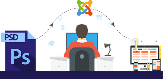 psd to joomla conversion services in Mumbai